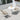 Modern Outdoor Bistro White Aluminum Armchair