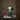 Modern Green Glass Statement Table Lamp