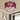 Wine Fabric Drum Flush Mount Lamp