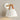 White Dome Shape Wooden Wall Light