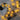 Gold Pineapple Solar LED String Light
