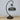 Dome-Shaped Coffee Stained Glass Desk Lamp
