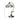 Bronze Gooseneck Single-Bulb Desk Lamp