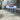 blue side table