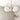 White Glass Ball Shade 4 - Light Chandelier