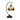 Mediterranean Dark Cut Glass Desk Lamp