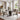 Modern Glass Round Pedestal Dining Table
