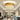 Modern Gold/Black Crystal Chandelier