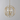 Modern Geometric Orb Iron 4-Light Chandelier