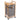 2-Tier Bamboo Storage Hamper & Rack