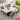 Modern White Sintered Stone Dining Table