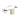 24" Modern Crystal Gold Bathroom Single Towel Bar dimension