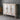 Farmhouse Distressed White Cabinet