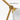 Postmodern White & Gold 1-Light Desk Lamp