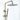Brushed Gold Exposed Rainfall Shower Fixture