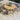 7 Pieces Teak Outdoor Dining Set - with Round Dining Table & 6 Chairs