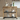 3 tier wooden cart kitchen island