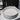 round ceramic stone bathroom sink