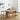 63" Walnut Wooden Dining Table