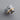 Modern Round Chrome Brass Tip-Toe Tub Drain