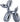 Silver dog figurine