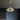 Modern 12-Light Round Brass Chandelier
