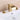 double handle brushed gold waterfall bathroom faucet