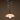 Retractable Dome Shade 1-Light Pendant Light
