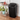 7.5 Gal. Black Swing-Top Plastic Wastebasket