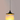 Aluminum Geometric Wide 1-Light Pendant Light