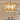 Modern Art Deco 6-Light Drum Chandelier
