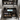 Modern 36" Black Wall Mount Floating Bathroom Vanity
