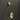 Gold Crystal Shade Brass Wall Sconce