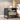 Black Rattan Woven Nightstand