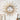 Classical Floral Shape Wall Clock Decor