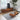 brown solid wood table
