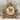 Retro Ornamental Resin Tabletop Clock
