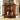 Antique Style Natural Wood Side Cabinet