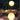 outdoor lounge with moon led light