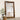 rustic wood mirror