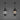 Black Onion Glass Outdoor Hanging Lamp