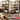 Italian Wooden Geometric Curved Bookshelf