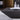 Minimalist Black Coffee Table with Lazy Susan