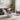 Minimalist Faux Marble Trapezoid Coffee Table