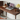 Modern Black Walnut Writing Desk