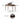 Modern Black Walnut Writing Desk