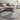 Modern Chenille Round Grey Area Rug
