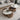 two white and brown wooden table