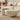 Modern Sleek Round Coffee Table Set