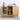 Nordic Oak Finished Glass Door Sideboard